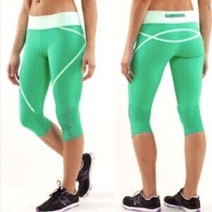 Lululemon Run Pace Cropped Leggings